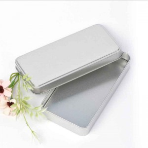 Oogschaduw Gift Metalen Doos Cosmetische Borstel Tin Box 150 * 80 * 25mm