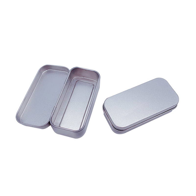 Frosted Small Metal Box Gift Blindbox met deksel 80 * 38 * 20mm