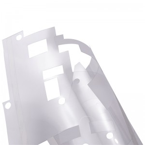 Levering van transparante pc-isolerende plaat, vlamvertragend en eenvoudig te vormen isolerend blad, elektrische isolerende pakking