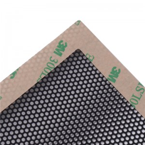 Supply Flame Retardant Elektrostatische PVC Stofdicht Mesh Elektrische Apparatuur Stofdicht Mesh Slagbestendig 0,1 mm Luidspreker Mesh