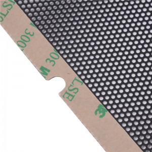 Supply Flame Retardant Elektrostatische PVC Stofdicht Mesh Elektrische Apparatuur Stofdicht Mesh Slagbestendig 0,1 mm Luidspreker Mesh