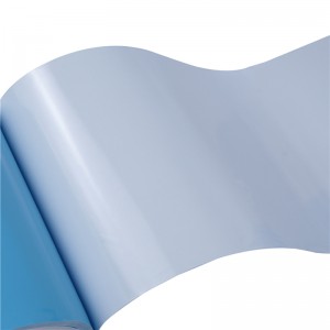 Fabrikanten Leveringsrol Thermische geleidende dubbelzijdige zelfklevende blauwe LED-thermische geleidende dubbelzijdige kleefstof kan worden gedoopt