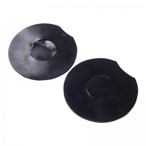 Supply Black Traceless Verwijderbare lijm, siliconen Enkele en dubbelzijdige lijm, mobiele telefoon beugel Hulpzuigkop Verwijderbare lijm