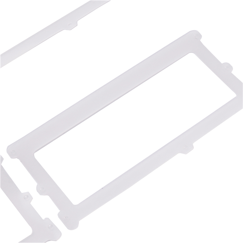 BOPU levert waterdichte siliconen pad, transparante schakelvoeding siliconen pakking, afdichting geluid isolatie siliconen pad