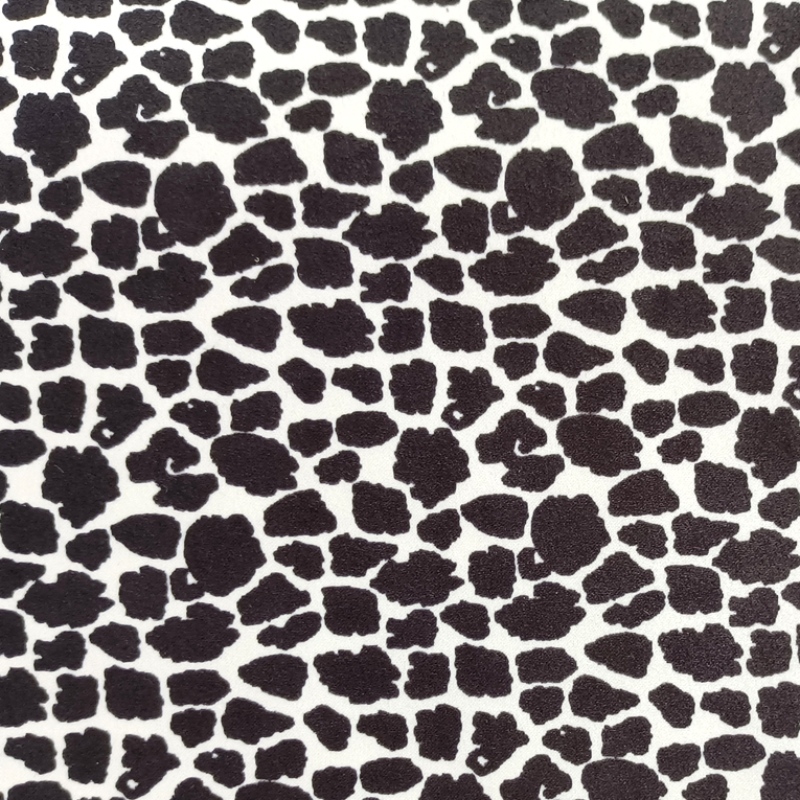 Recycle Polyester Leopard Print