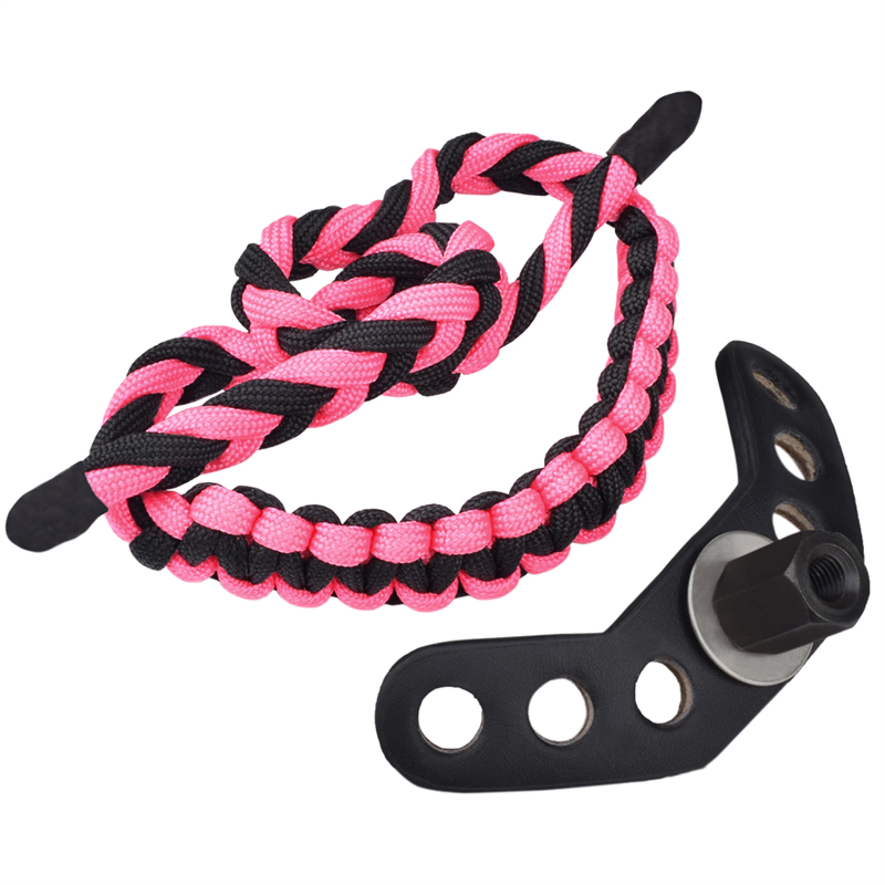 Elong Outdoor 470014 Pols Sling Leren metalen Grometroze voor boogschieten samengestelde boog schieten
