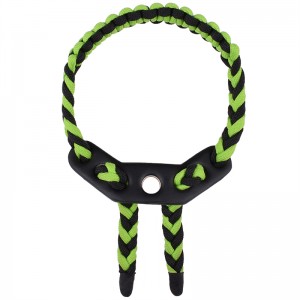 Elong Outdoor 470015 Pols Sling Lederen Metalen Gromet Groene Boogschieten Compound Bow Shooting Hunting