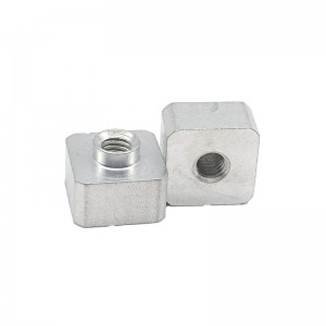 Vierkante roestvrij messing aluminium titanium onderdelen CNC draaien onderdelen CNC draaien mechanische component studs