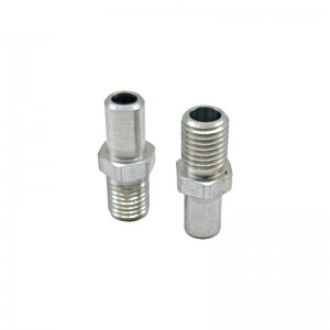 China Hexagon Machining Draaide Custom Metal Steel CNC-onderdelen