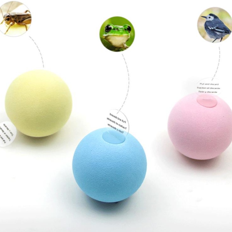 Amazon \\'s New Pet Gravitational Call Ball Cat Self-Hey Anti-Boring Benodigdheden Tease Cat Stick Mint Ball Sound Toy