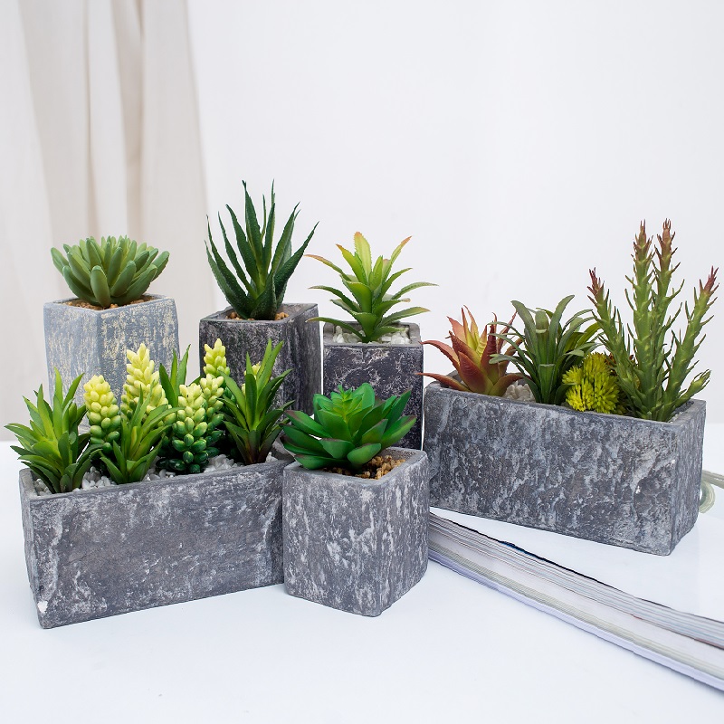 groothandel ingemaakte kunstmatige succulente plant