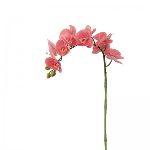 Hoge kwaliteit echt geraakte enkele tak kunstmatige orchidee om te verkopen