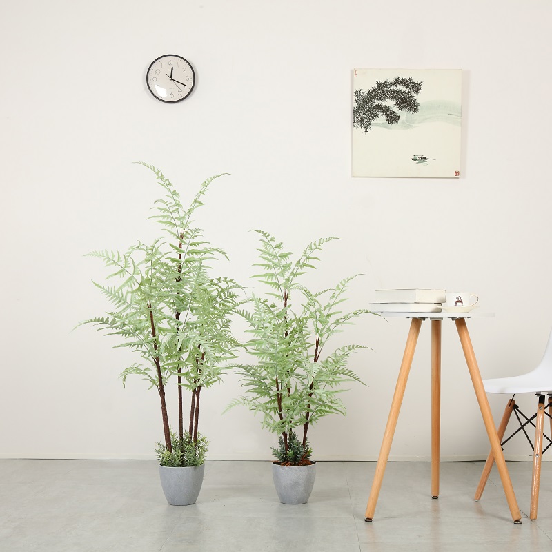 Realistischenepplanten kunstmatige plant kunstmatige boom met pot te koop