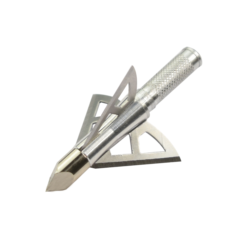 NIKA BOCKERY 15B023 3 Vaste messen 100/125Grain Jacht Broadheads Boogschieten Crossbow Bolt Jagen