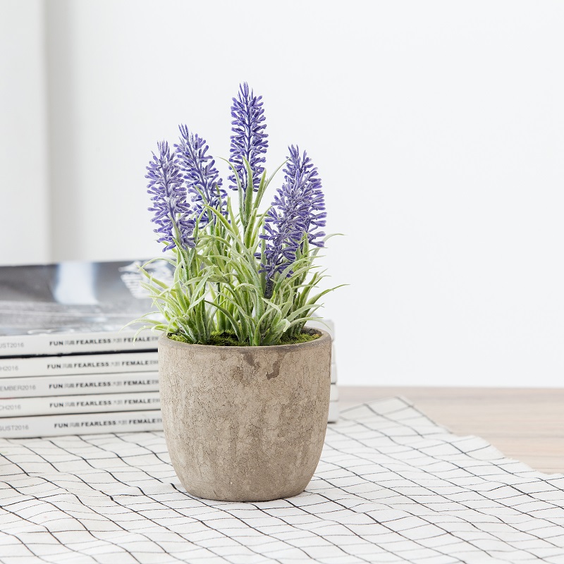 Hot Sale Factory Direct Supply PotTed kunstmatige lavendel