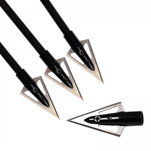 NIKA Boogschieten 15B004 3 Blade 125 graanbroadheads voor boogschieten kruisboogbout pijlen schroef tips jagen