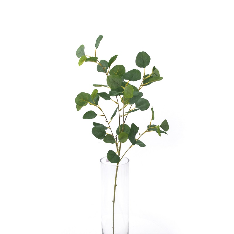 Hoge simulatie enkele tak kunstmatige plant kunstmatige bladeren voor de verkoop