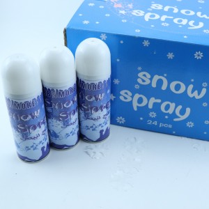 bruiloft sneeuw spray