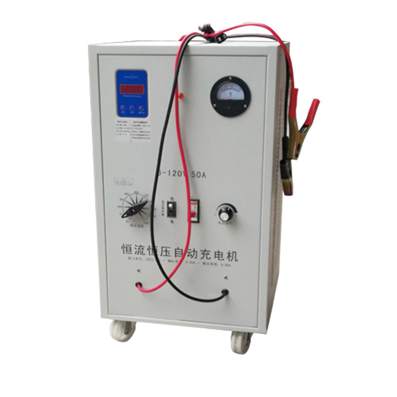 Hoogstroom geoptimaliseerde slimme batterijlader, 6v12v24v36v45v60v72v96v120v 50 AMP Constant Huidige constante spanning batterijlader, voor gebruik van auto reparatiewinkel