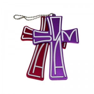 Aangepaste gepersonaliseerde metalen leger ID-tag religieuze geanodiseerde aluminium militaire hond tag