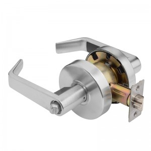 7201 Heavy Duty Designer Commercial Lever Door Lock (Entry Function, Satin Chrome) Grade 2 Industriële deurgreep