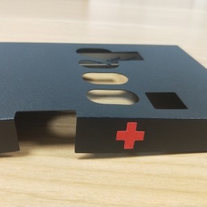 0.5mm Zwart PC-isolatieblad, eenvoudig te vouwen en te vormen Mylar Sheet, Vlamvertragende batterijisolatieblad verwerking zijde scherm