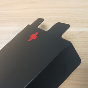 Easy Fold PC Battery Isolatieblad Zwart Zijde Zeefdruk Isolatie Pakking Dongguan Hoge Temperatuur Mylar Sheet