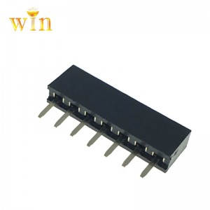 2.54mm 1x7P Single Row Vrouwelijke Socket Header