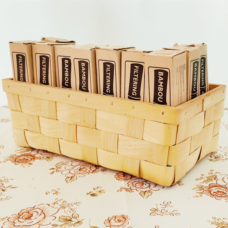 Simpele producten verkocht hout chip verpakking mand