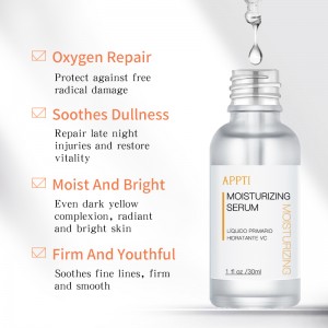 Groothandel vrouwelijke hyaluronzuur serum whitening en hydraterende huidverzorging vitamine C serum