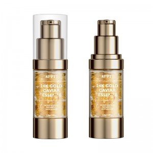 Fabriek groothandel whitening 24k gouden kaviaar serum organische anti-aging helderder rimpel firming collageen serum