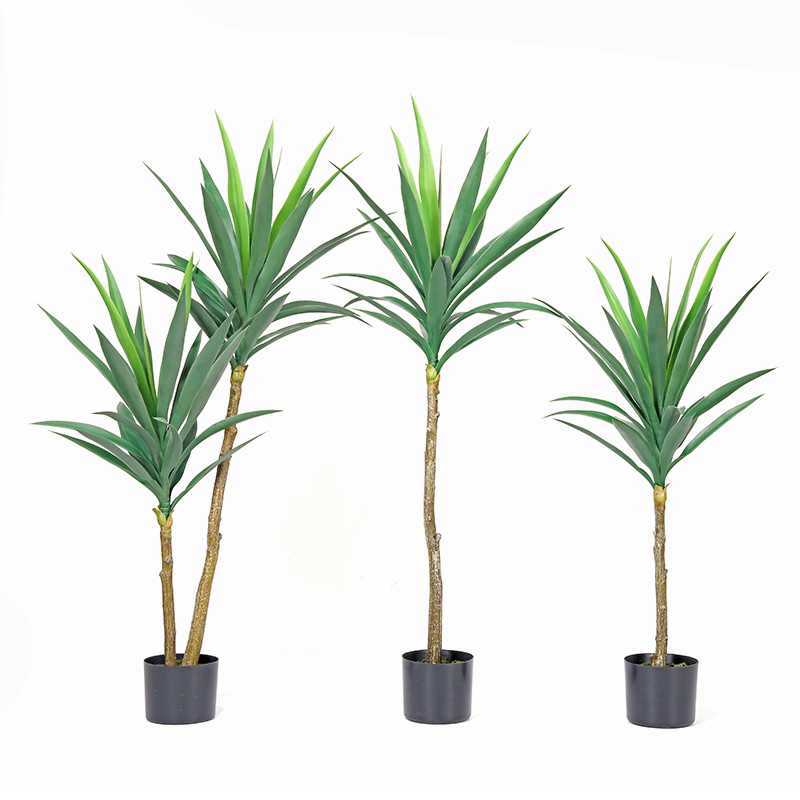 Woondecoratie kunstmatige plant plastic palmboom met hoge kwaliteit