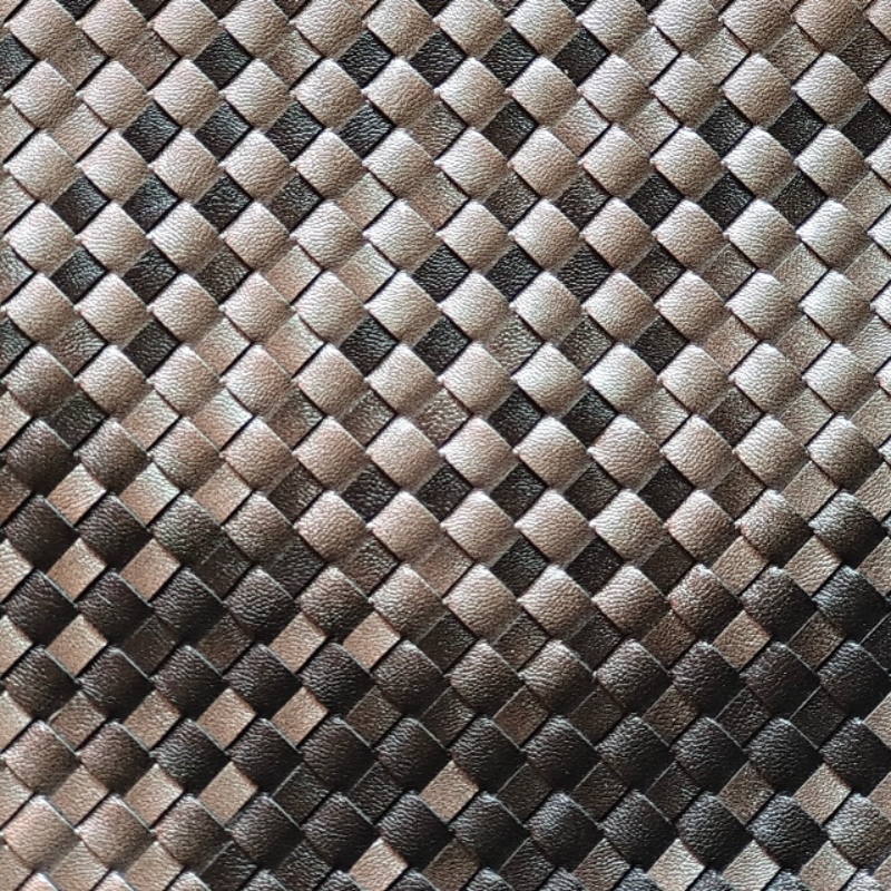 Gerecycled geweven stof mode tas doek