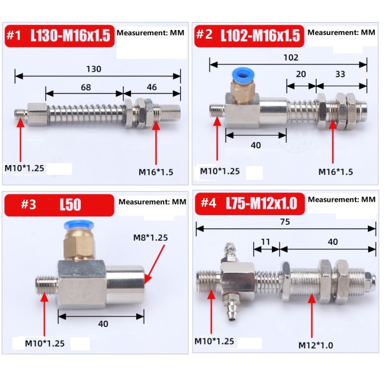 Metalen deel met sucker voor industriële manipulator