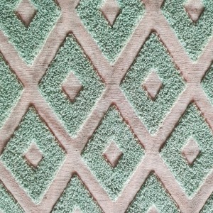 Gerecycleerde pluche doek mode