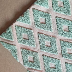 Gerecycleerde pluche doek mode