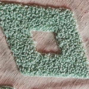 Gerecycleerde pluche doek mode