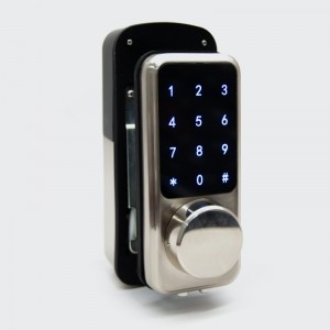 3001 elektronisch toetsenbord deadbolt vergrendeling, elektrisch touchpad -slot voor voordeur entry