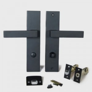 6203 Moderne zinklegering Voordeurgreep Lock Entry Entry Sets Voordeur Slotset