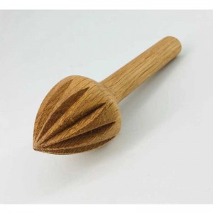 Handgemaaktenatuurlijke houten fruit plantaardige juicer