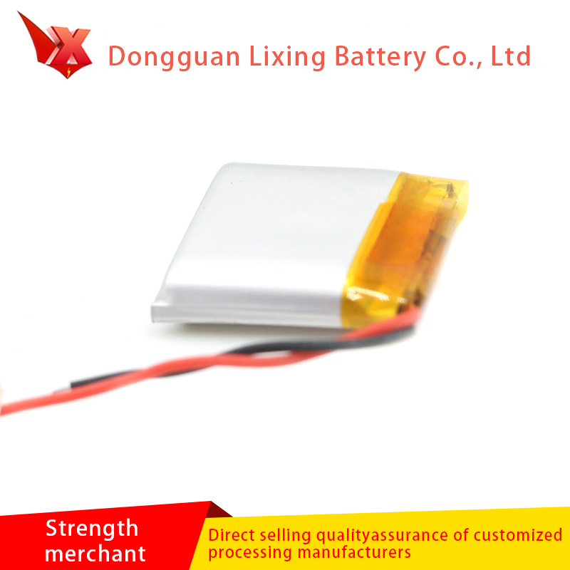 De fabrikant levert 803030-650mah 3.7V ultradunne lithiumbatterij, speciale batterij voor Walkman en volwassen producten