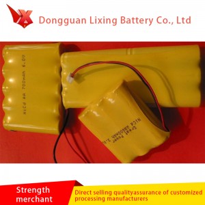 Een groot aantal speciale batterijen voor haartrekker NICD400 2.4V No. 5 Combinatie Batterij 2.4V aangepast door fabrikanten