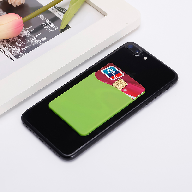 Zelfklevende telefoon pocket mobiele telefoon stick op kaart portemonnee mouw