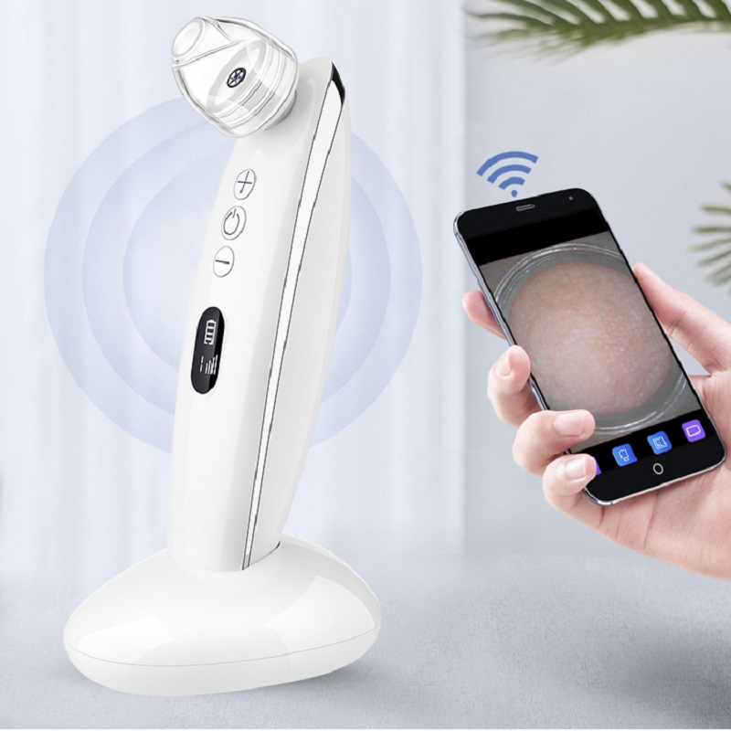 Elektrische Blackhead Remover Huidverzorgingstools met WiFi Draadloze Camera Observatie