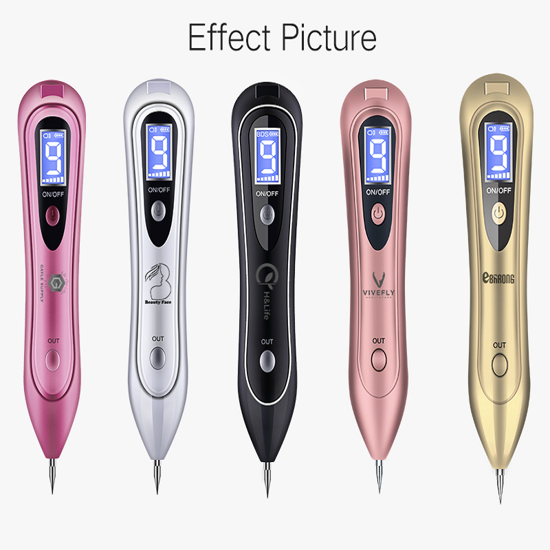 Gezichtspot gouden kleur plasma pen plasma huid machine plasma freckle mol removal pen
