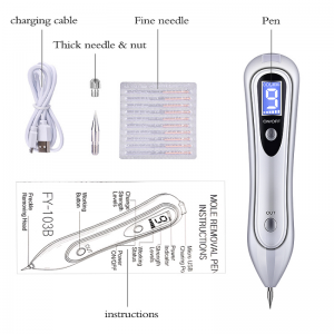 Gezichtspot gouden kleur plasma pen plasma huid machine plasma freckle mol removal pen