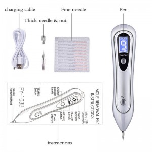 LED Laser Freckle Verwijdering Machine Skin Mole Dark Spot Face Wart Tag Remover Plasma Pen Skin Tag Removal Pen