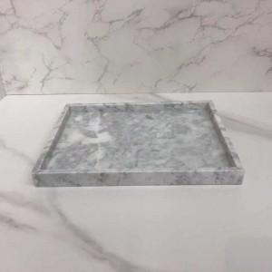 Klassieke echtenatuurlijke marmeren badkamer accessoires set