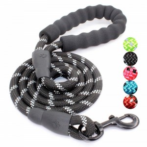 Amazon Hot Sale Heavy Duty Strong Climbing Nylon Touw Reflecterende Dog Leash Pet Lead