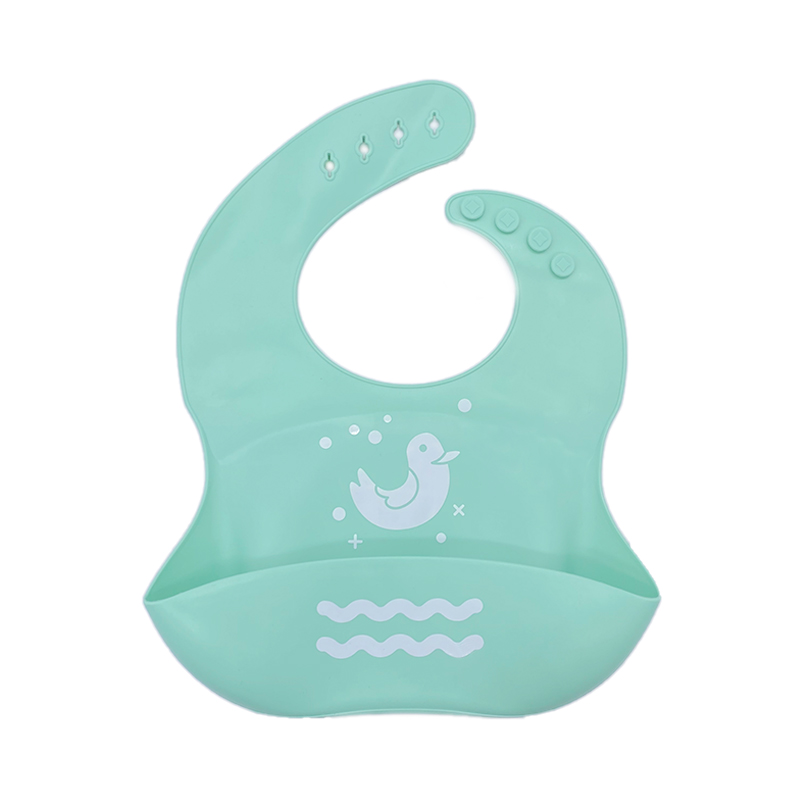 Aangepaste Soft Silicone Baby Bibs voor het eten